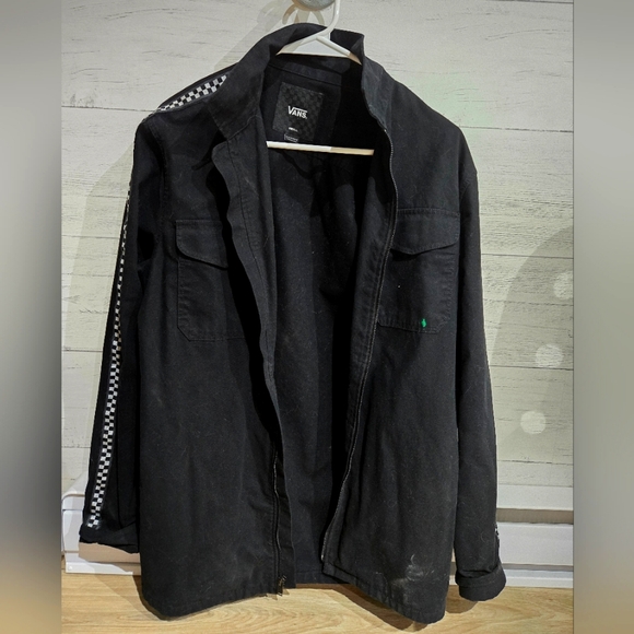 Vans Checker Point Jacket Black - Small - Picture 2 of 8